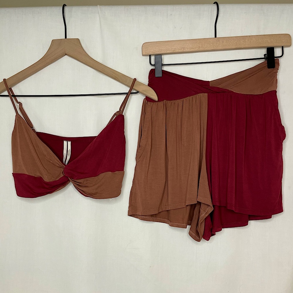 Anthropologie Color Block Set Size XS